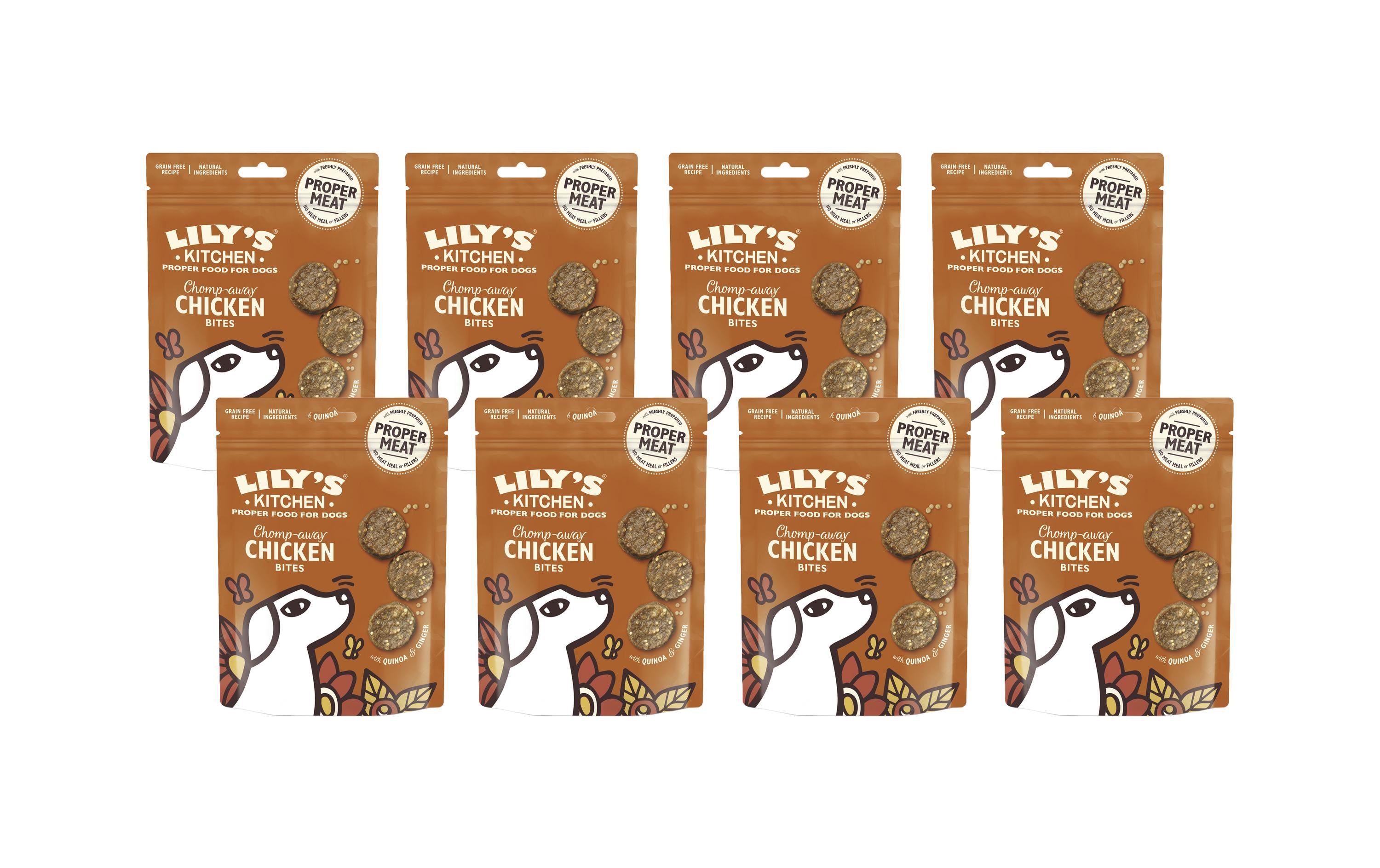 Lilys Kitchen Chicken Bites 8 x 70 g
