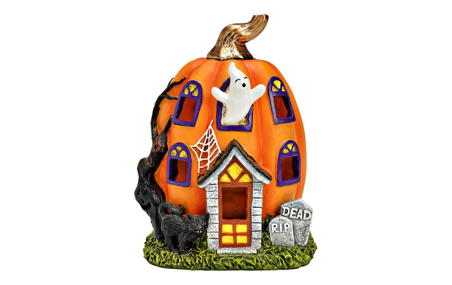 G. Wurm Aufsteller Halloween Haus 18 cm