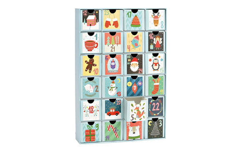 G. Wurm Adventskalender Christmas 26 x 39 x 6 cm