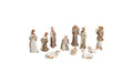 Weihnachtskrippen Porzellan Set 11 Stück G. Wurm