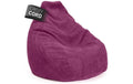 Lumaland Sitzsack GIANT Cord , Weinrot