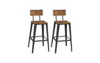 VASAGLE Barhocker 45.4 x 45.4 x 102.2 cm, 2er Set