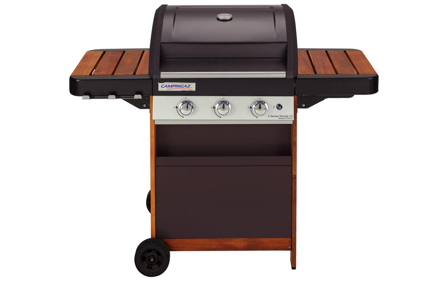 Woody LD Gasgrill 3 Brenner Gasgrill braun kompakt Grills & Feuerstellen Campingaz