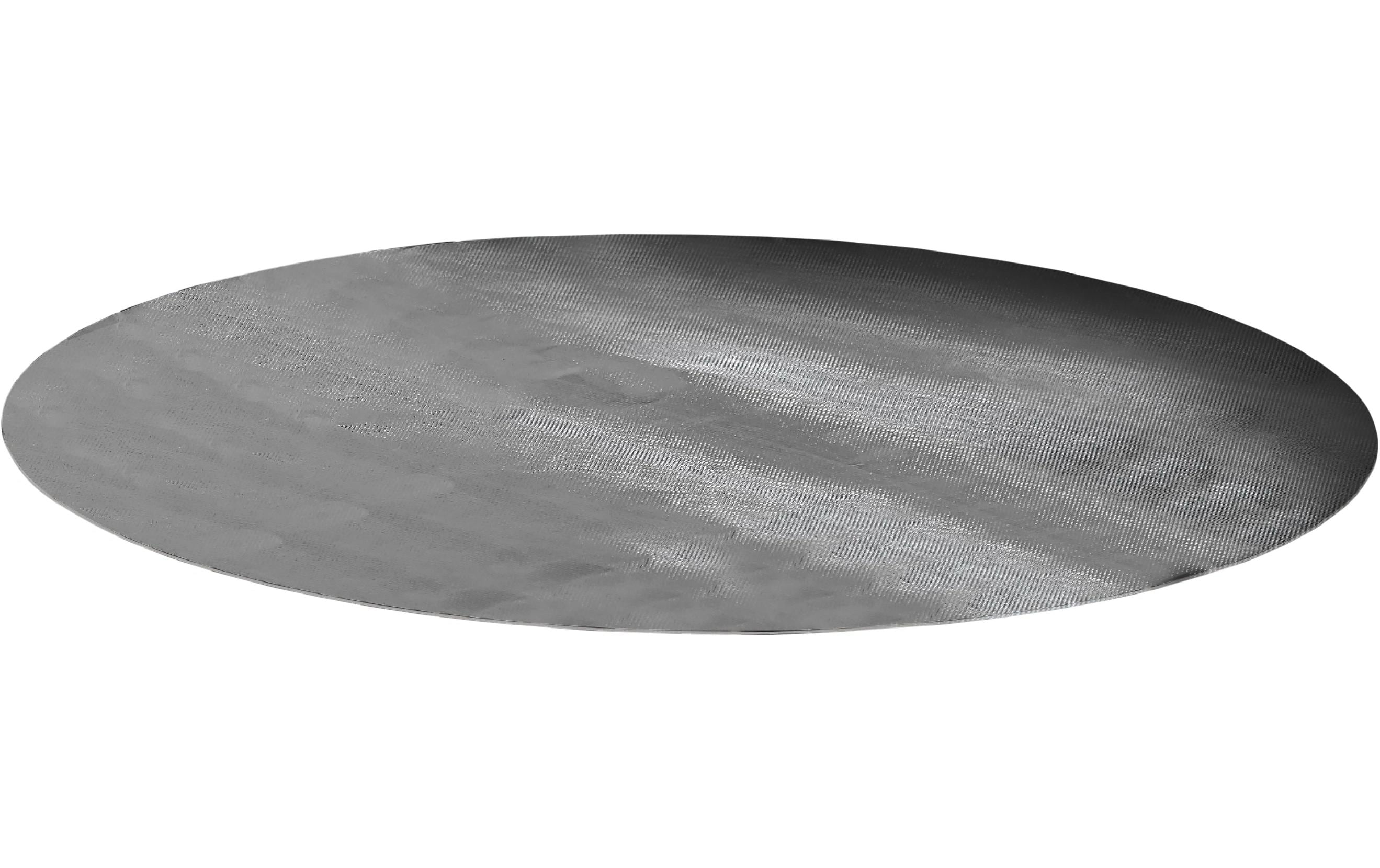 Durandal Grillfolie schwarz rund 48 cm spülmaschinenfest Grills & Feuerstellen Durandal