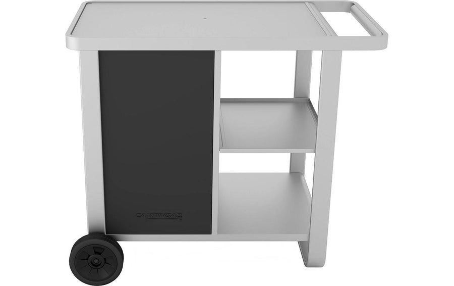 Plancha Deluxe Trolley Grillwagen schwarz-silber mit Rollen und Ablageflächen Grills & Feuerstellen Campingaz