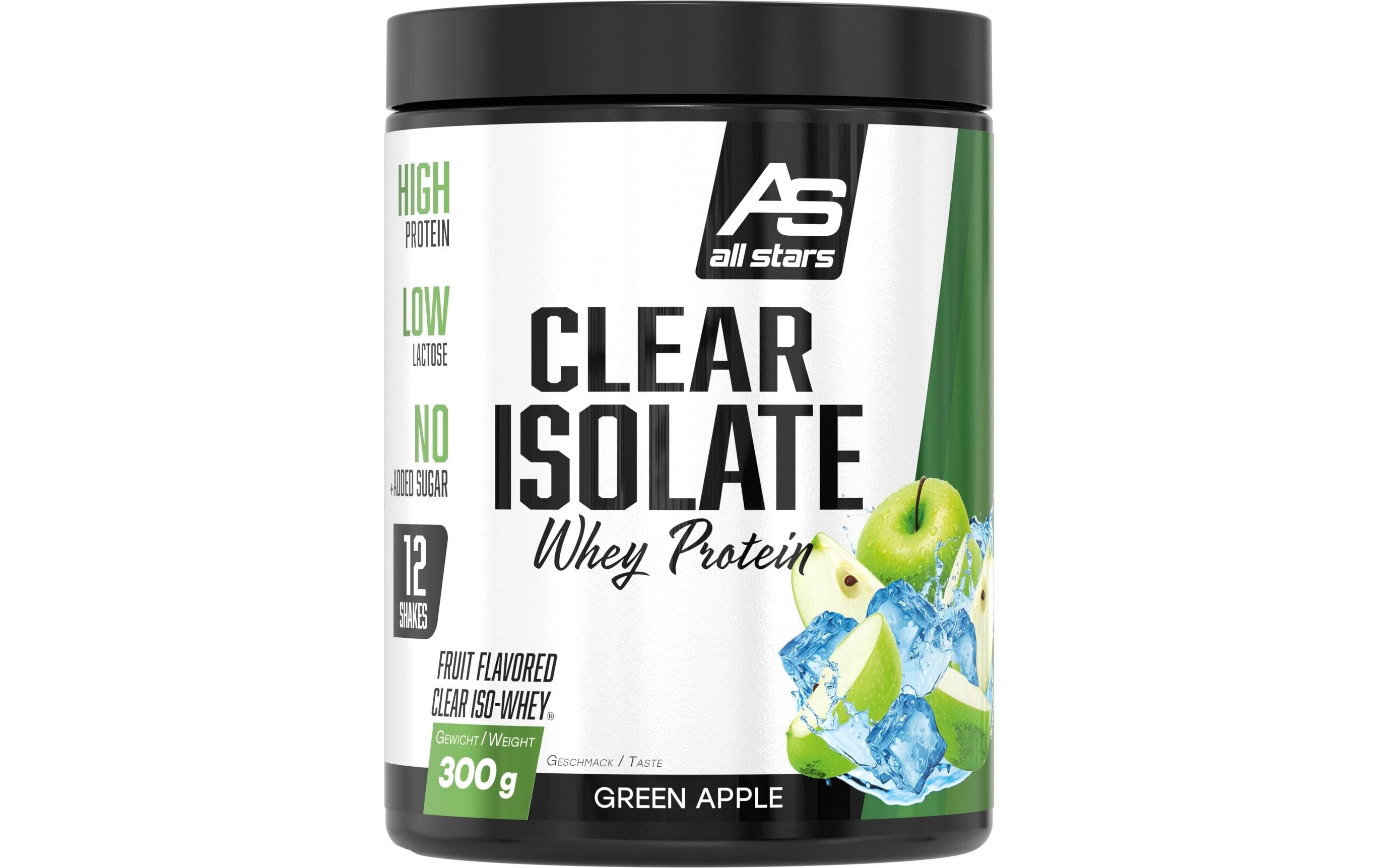 Clear Isolate Whey Protein 300g Green Apple