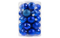 COCON Weihnachtskugel 34 Stück, Royalblau