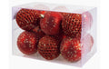 COCON Weihnachtskugel 12 Stück, Rot