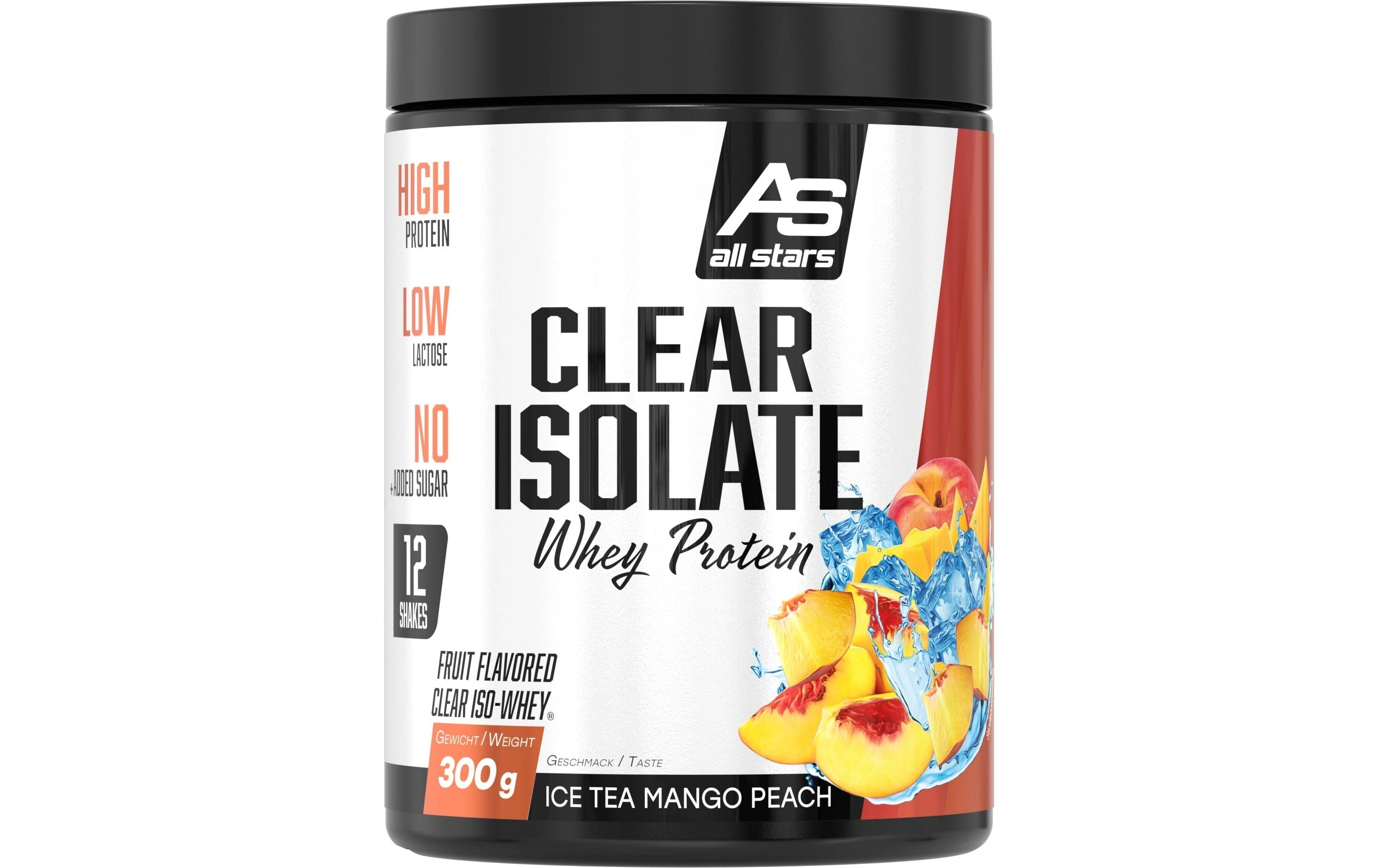 Clear Isolate Whey Protein 300g Ice Tea Mango Peach
