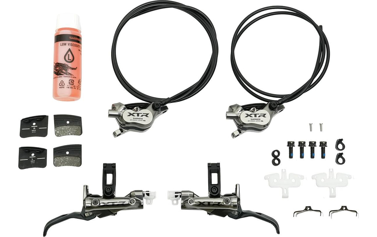 Shimano Scheibenbremsen-Set XTR BR-M9220 mit BL-M9220 Upgrade Kit