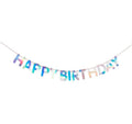 Rico Design Girlande Happy Birthday, Irisierend 5 m, Irisierend