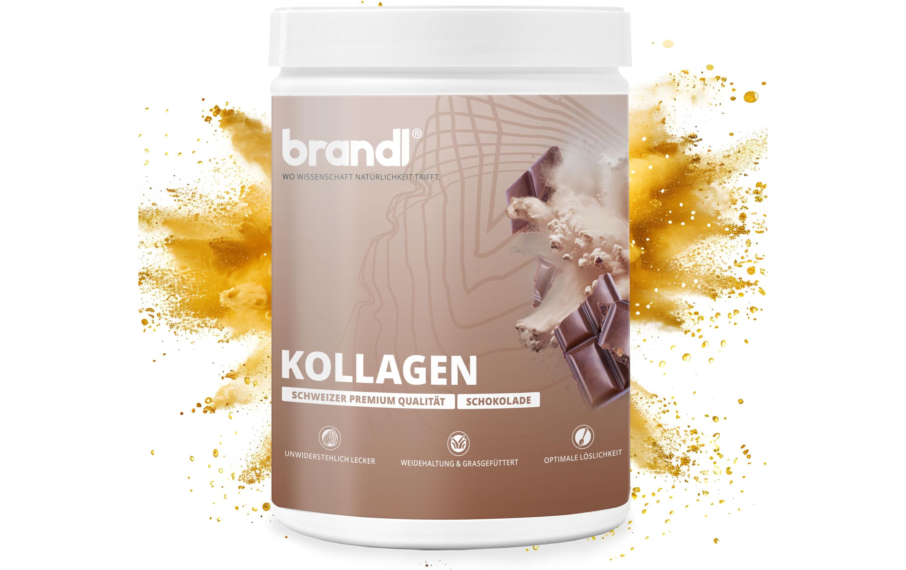 Brandl-Nutrition Pulver Kollagen Schokolade 555 g