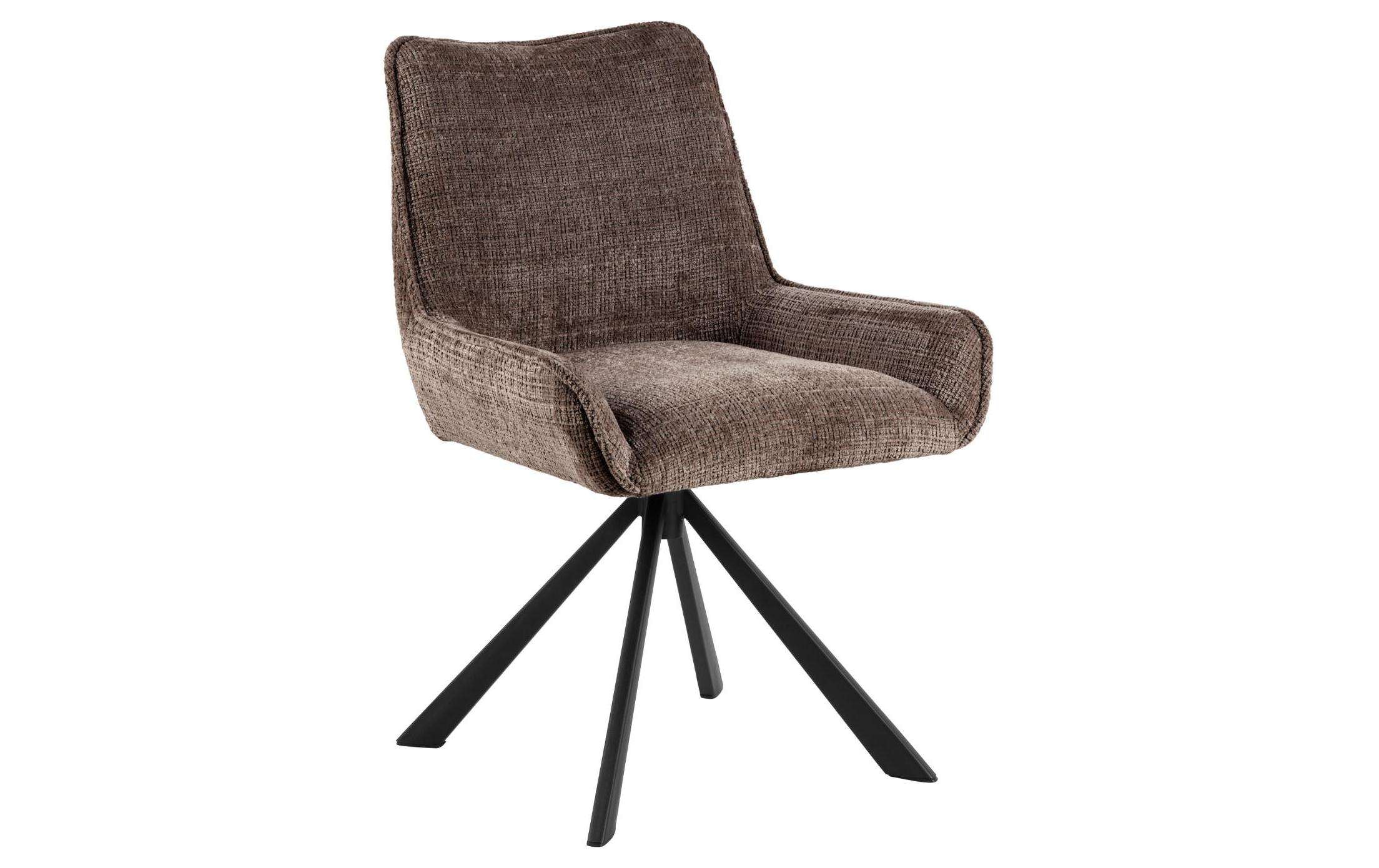 AC Design Esszimmerstuhl Eddie 2 Stück Braun