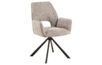 AC Design Esszimmerstuhl Graham 2 Stück Beige/Grau