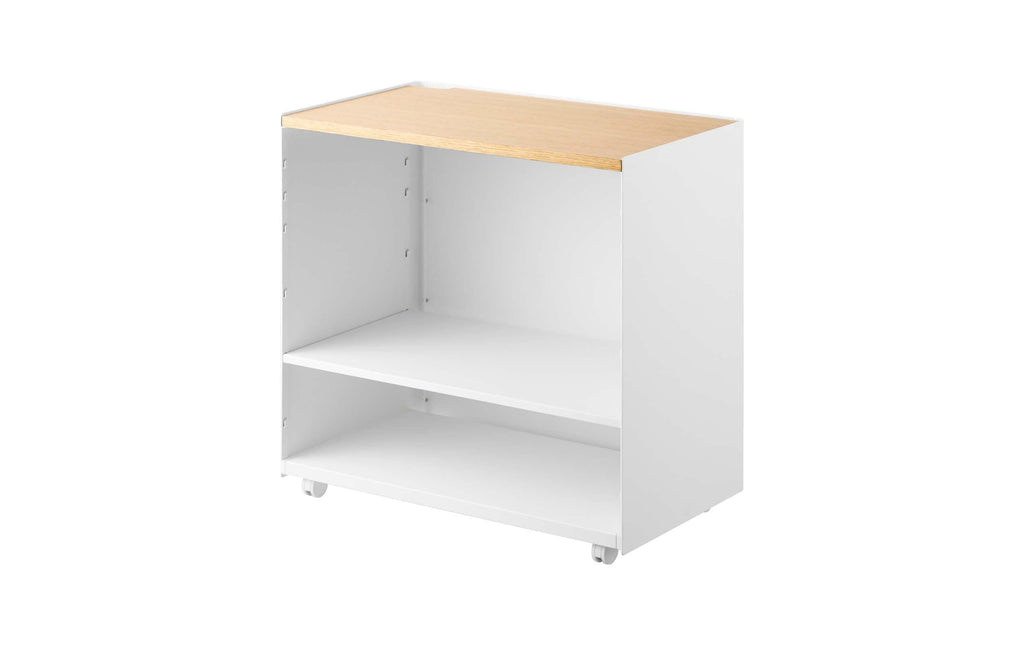 Yamazaki Aufbewahrungswagen TOWER Weiss