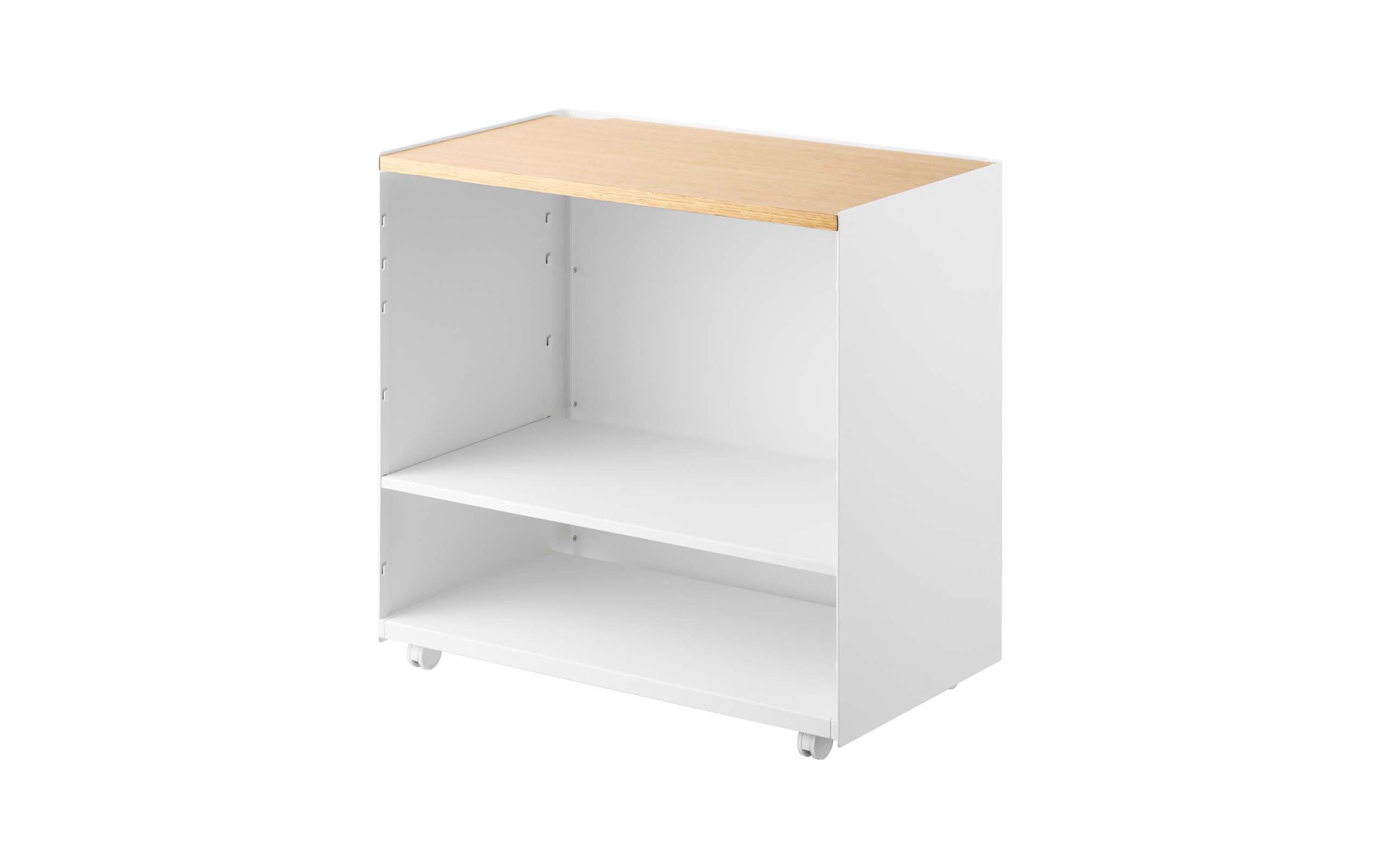 Yamazaki Aufbewahrungswagen TOWER Weiss