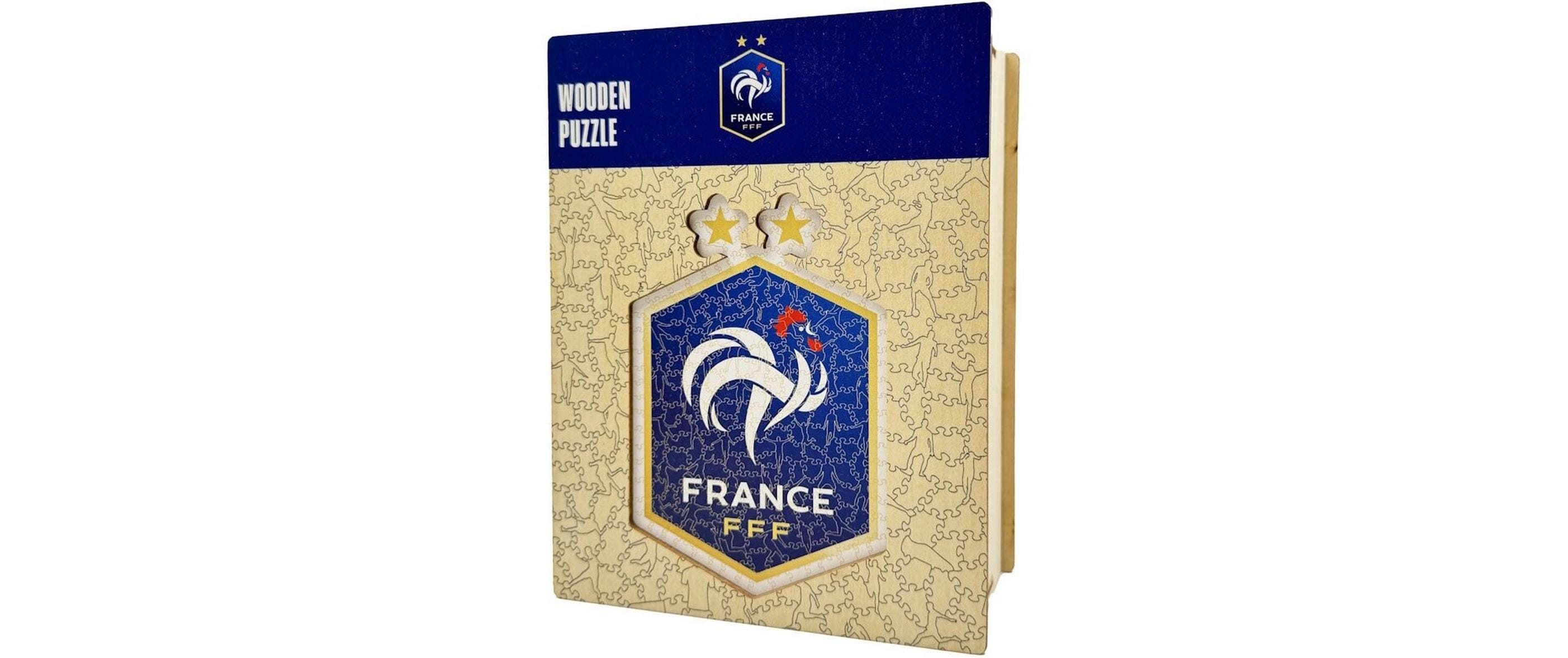 Iconic Puzzle Puzzle FFF Französische Fussball Nationalmannschaft – Logo