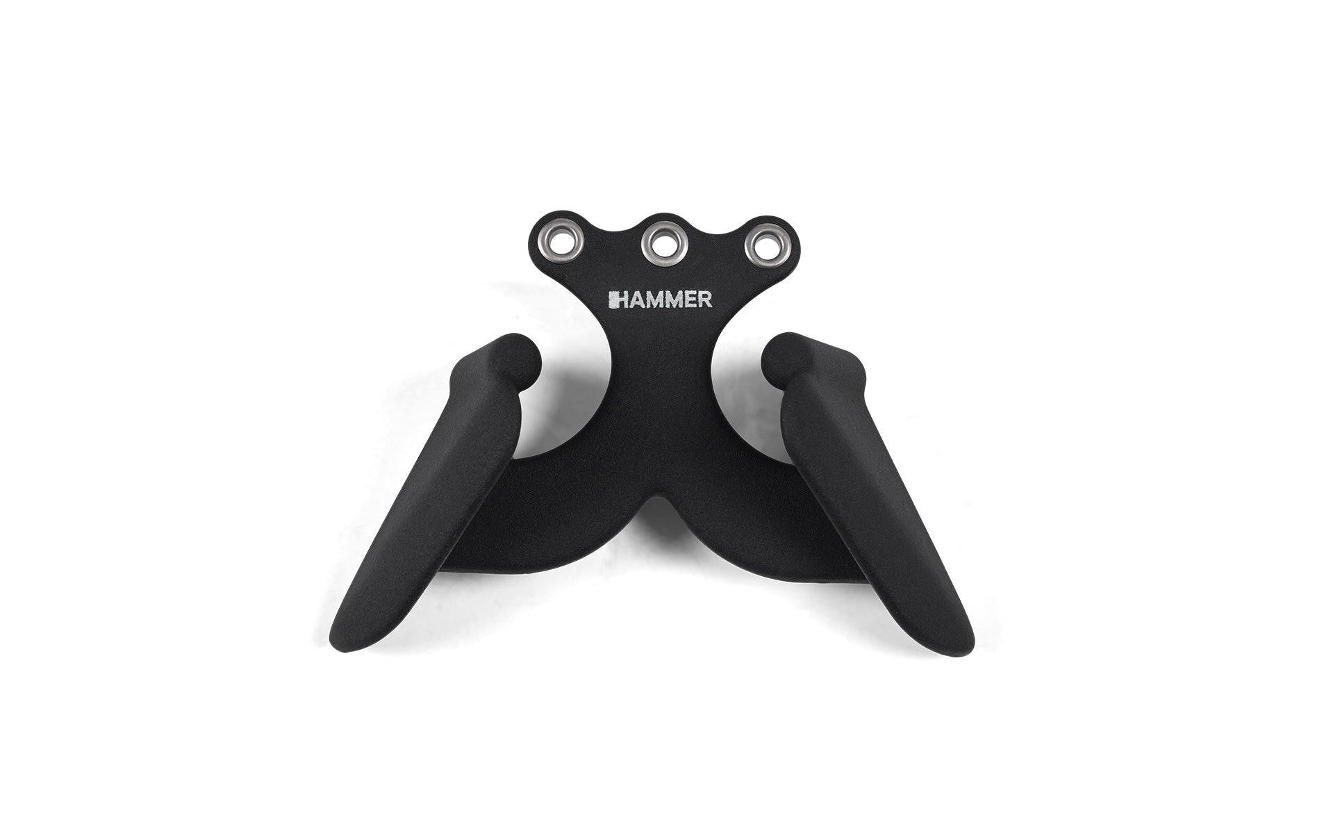 HAMMER Latissimusgriff Performance Schwarz Stahl 50 cm Sport & Freizeit > Fitness > Zubehör HAMMER