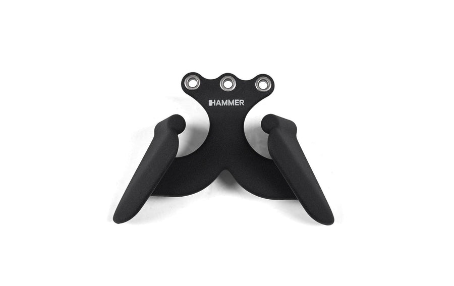 HAMMER Latissimusgriff Performance Schwarz Stahl 50 cm Sport & Freizeit > Fitness > Zubehör HAMMER