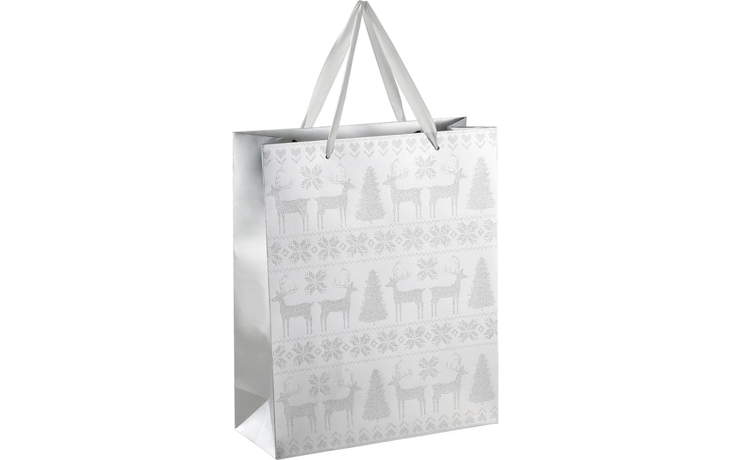 Geschenktasche Winter Isumi Rot Papier