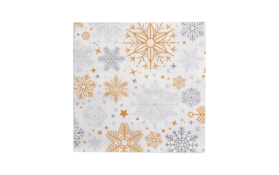 EGLO Weihnachtsservietten Snowflakes 20 Stück