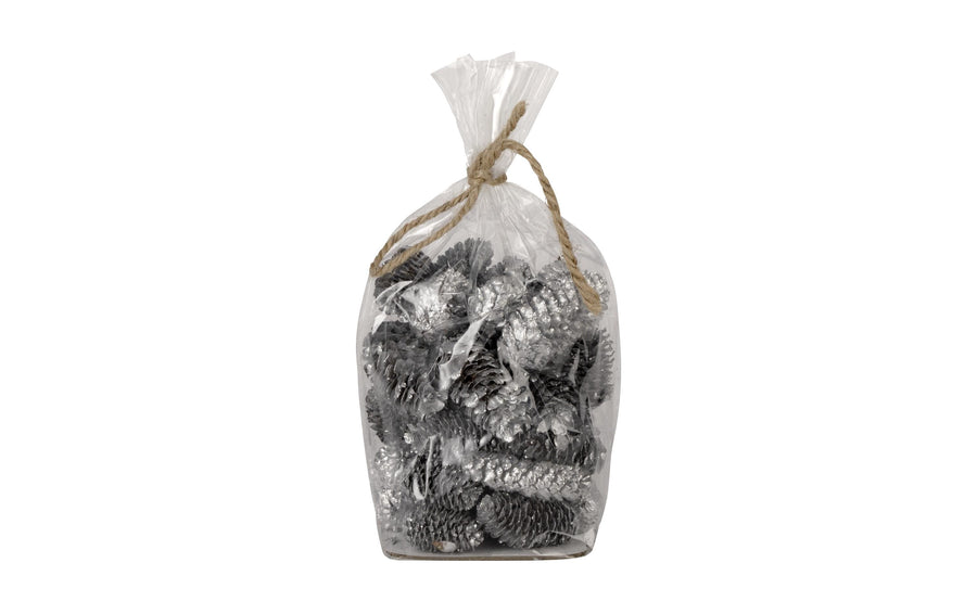EGLO Deko Zapfen Tigbao Silber Zapfen