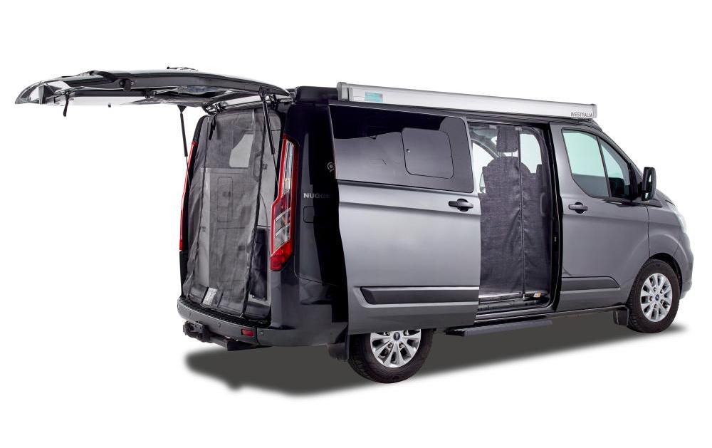 Van Quito Schiebetürenmoskitonetz, Magnet RV, fine-mesh