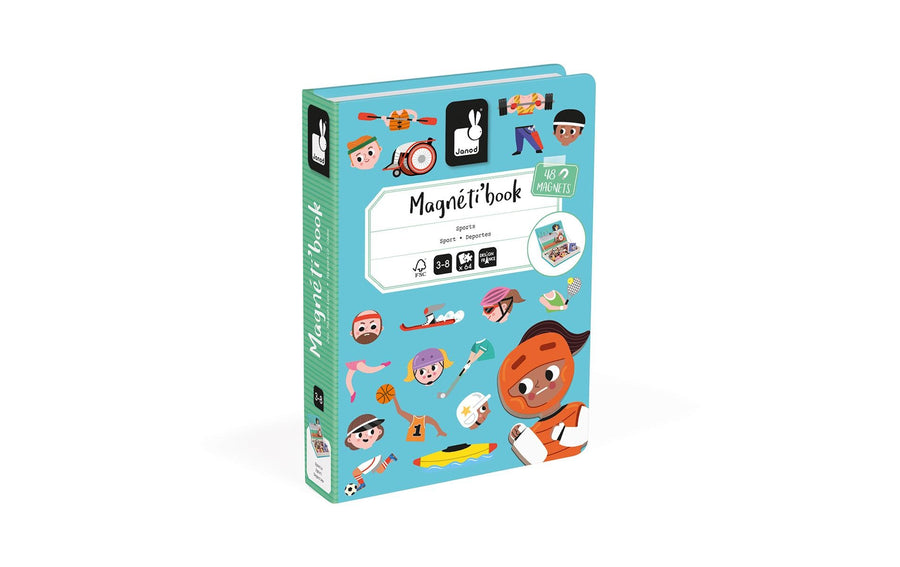 Janod Magnetbuch Sports