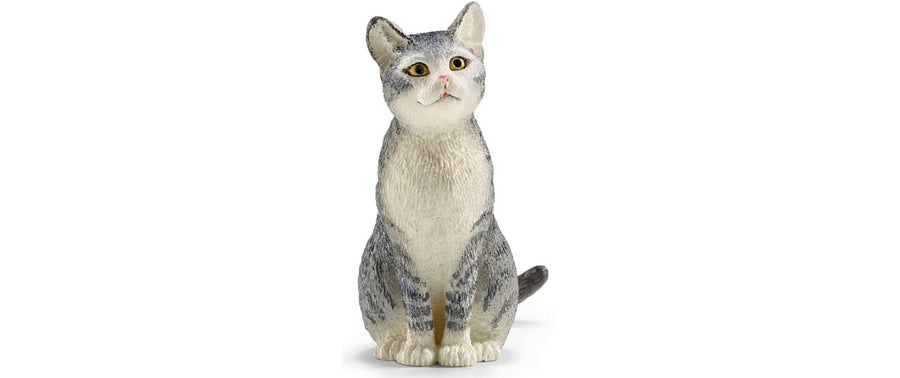 Schleich Spielzeugfigur Farm World Katze sitzend