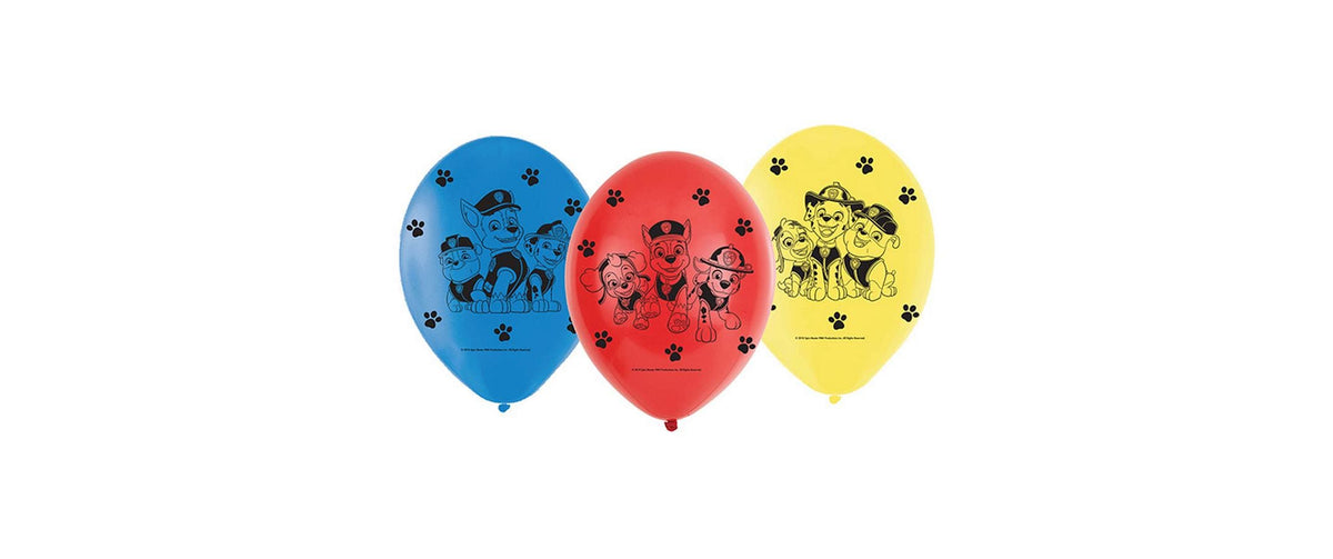 Amscan Luftballon Paw Patrol 6 Stück