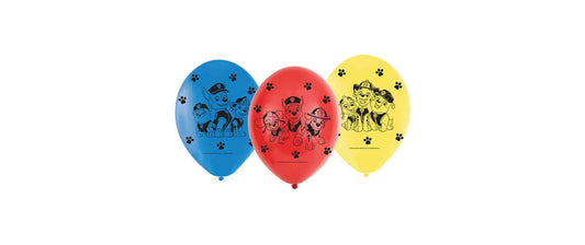 Amscan Luftballon Paw Patrol 6 Stück