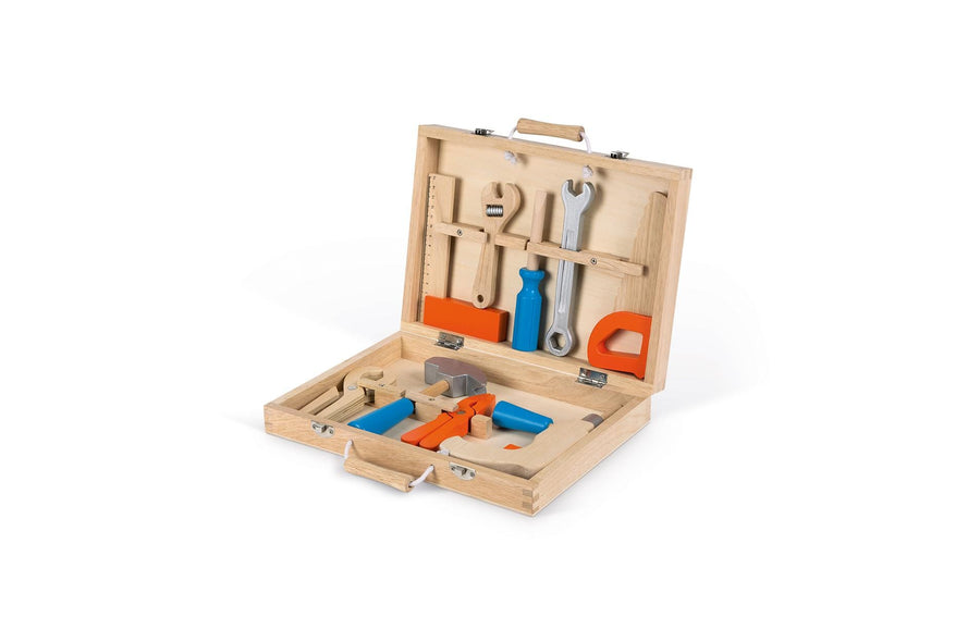 Janod Handwerker Brico'Kids Werkzeugkoffer Holz