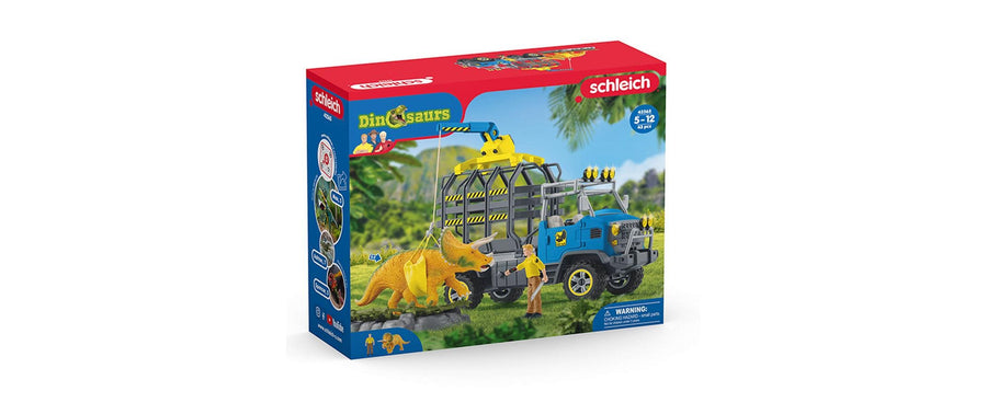 Schleich Spielfigurenset Dinosaurs Dinosaurier Truck Mission