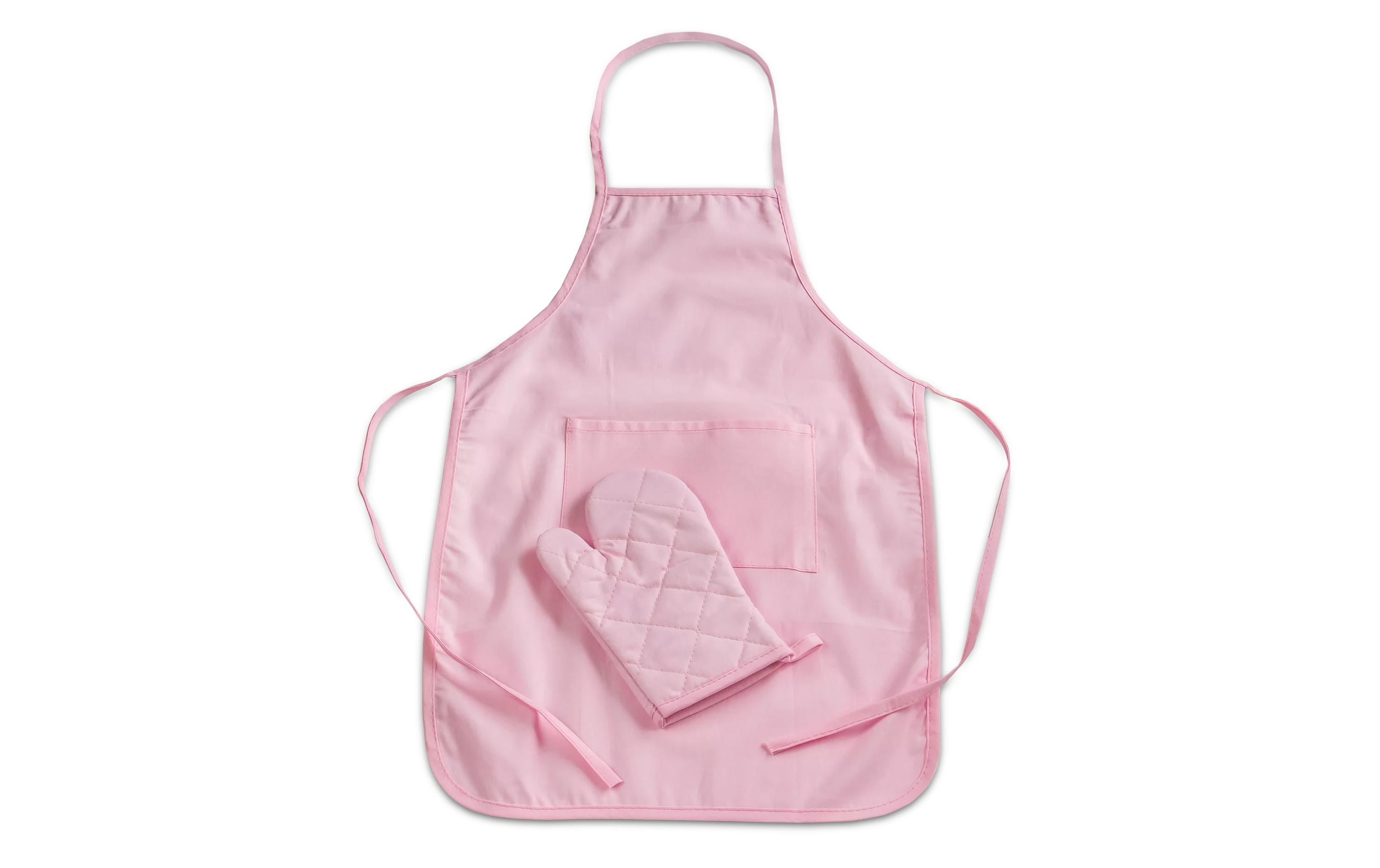 STÄDTER Kochschürze Kinder Baumwolle Rosa 40x59,5 cm Grills & Feuerstellen Städter