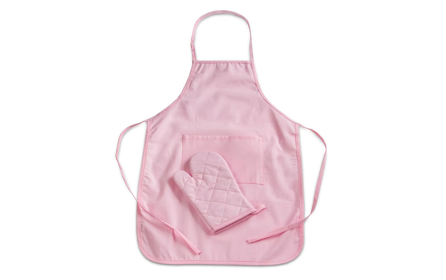 STÄDTER Kochschürze Kinder Baumwolle Rosa 40x59,5 cm Grills & Feuerstellen Städter