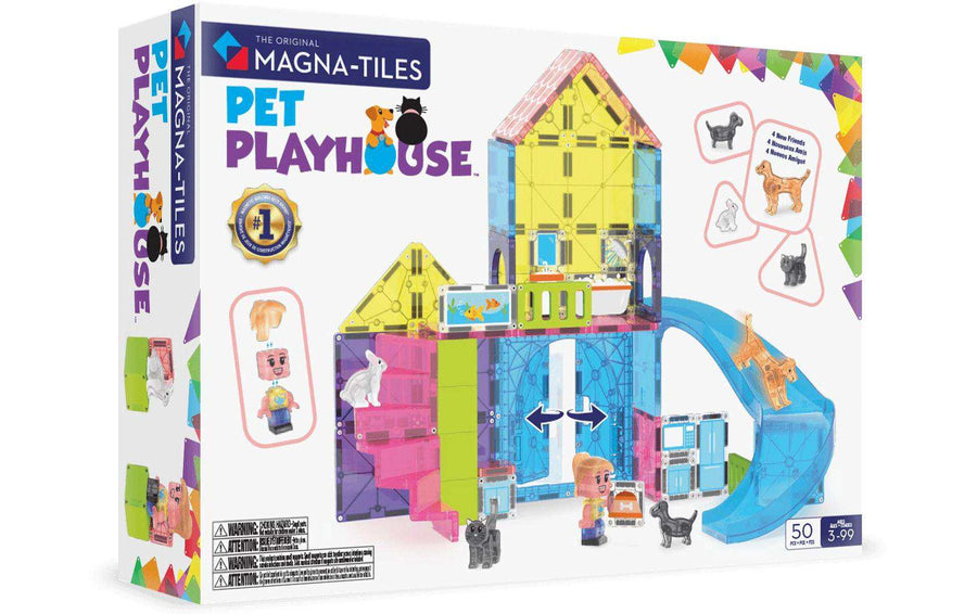 Magna-Tiles Pet Playhouse 50 Teile