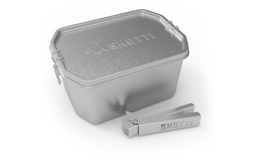 SKOTTI BOKS Grill- und Backgerät Edelstahl 2,5 L kompakt Grills & Feuerstellen Skotti