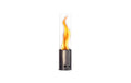 Gardenflare Tischfeuer Borosilikatglas Silber 50,1 cm Grills & Feuerstellen Gardenflare