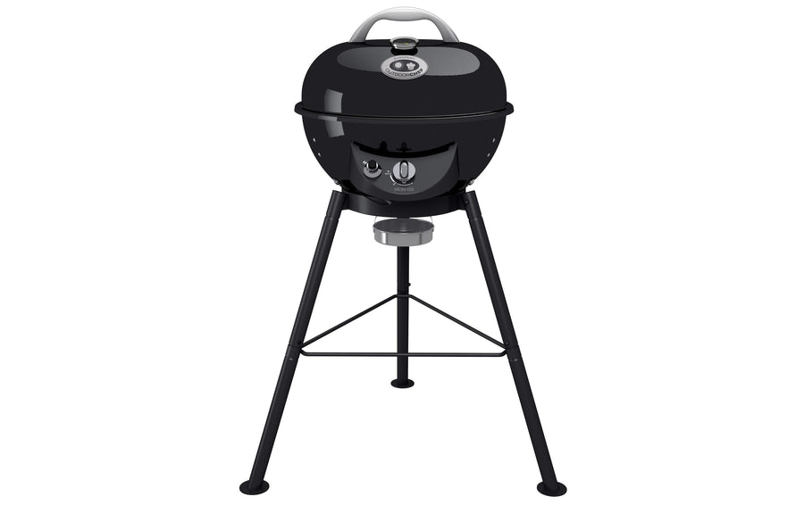 Outdoorchef Kugelgrill Schwarz mit Thermometer 39,5 cm Grills & Feuerstellen Outdoorchef