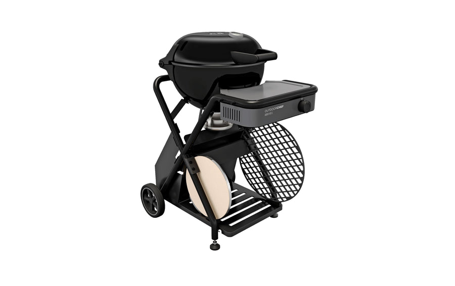Outdoorchef Gasgrill AMBRI 480 G EVO PLUS Schwarz Metall 1 Brenner Grills & Feuerstellen Outdoorchef
