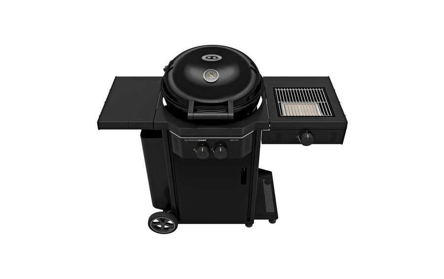 Outdoorchef Gasgrill DAVOS 570 G PRO BZ Metall Schwarz 105x69x114 cm Grills & Feuerstellen Outdoorchef