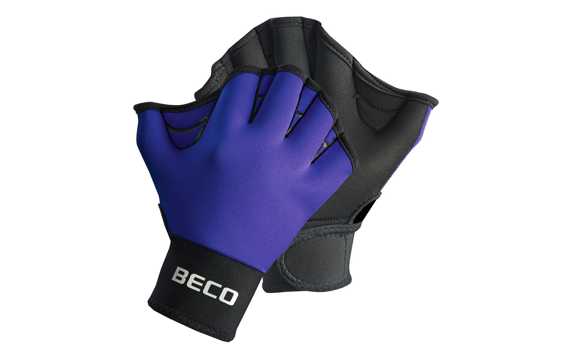 BECO AquaHandschuh blau – Schwimmhandschuh für Fitness L Sport & Freizeit > Fitness > Zubehör Beco