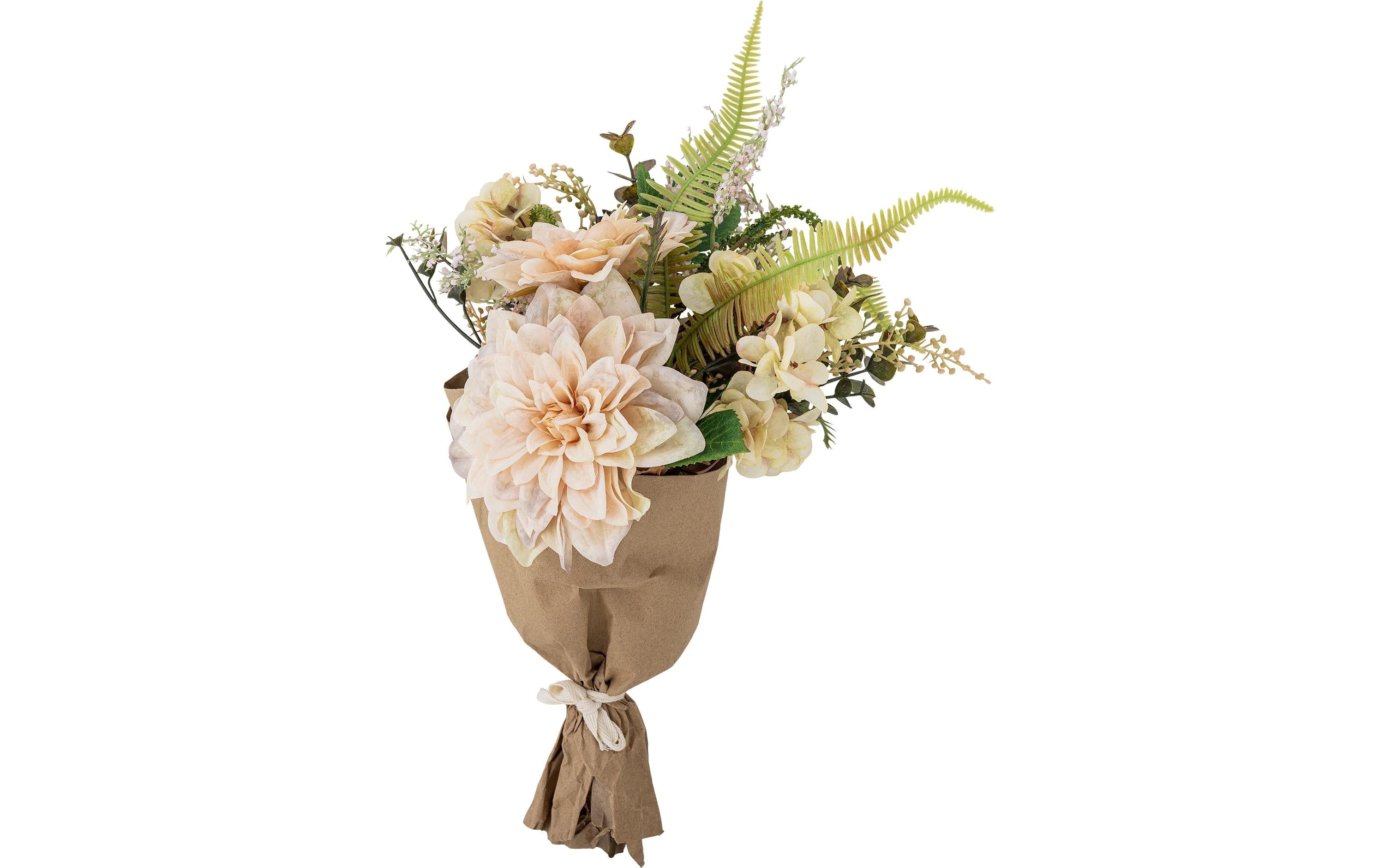 Bloomingville Blumenstrauss Glow, Natur 23x46 cm (DxH), Kunstblumen