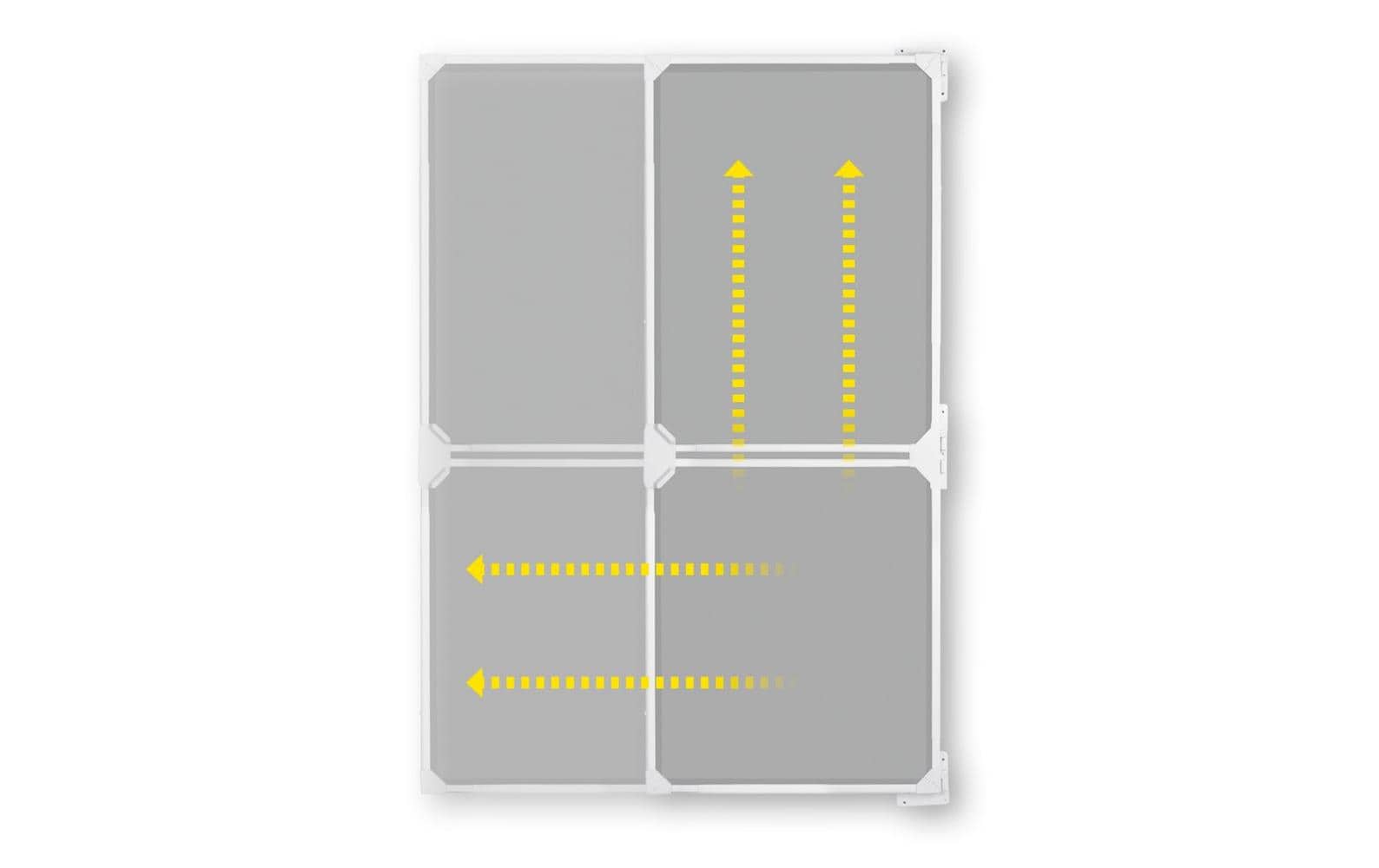Easymaxx Moskitonetz Magic Fit Garteneinrichtung EASYmaxx