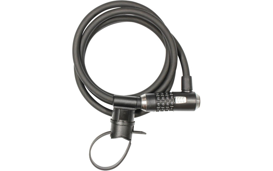 Kryptonite Veloschloss KryptoFlex 1218 Combo - Schwarz