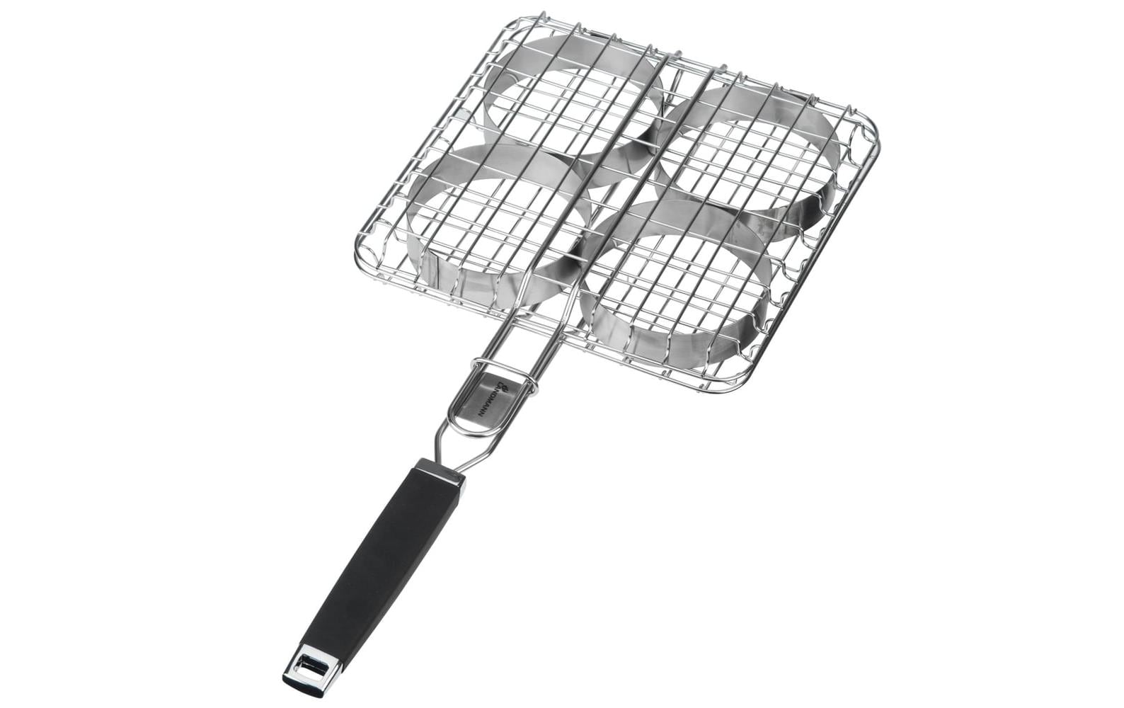 LANDMANN Grillbräter Edelstahl für Burger 57x26cm Grills & Feuerstellen Landmann