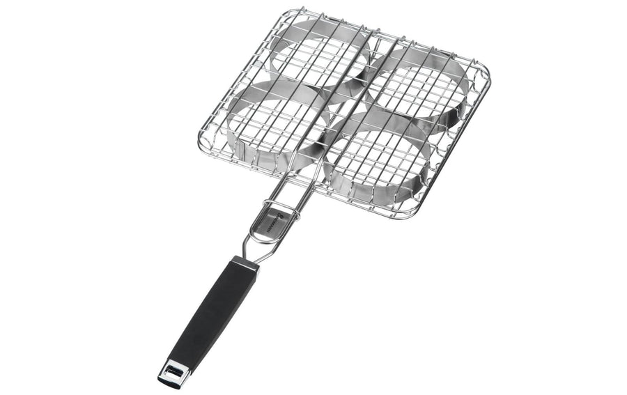 LANDMANN Grillbräter Edelstahl für Burger 57x26cm Grills & Feuerstellen Landmann