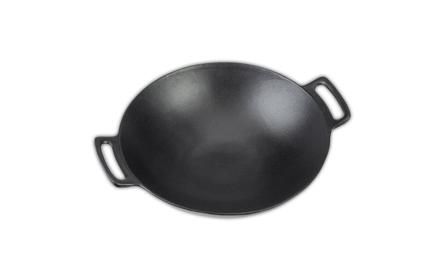 LANDMANN Grillwok Gusseisen 37x44,5 cm für Grill und Herd Grills & Feuerstellen Landmann