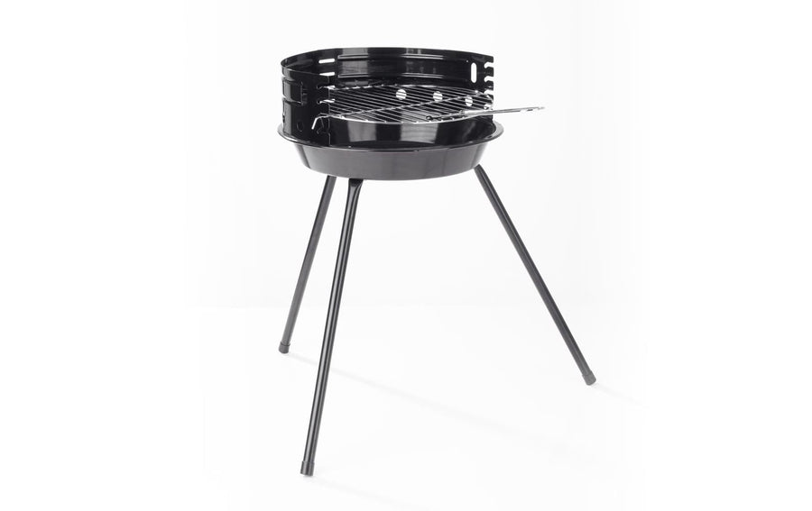LANDMANN Holzkohlegrill schwarz, Metall, 30 cm Durchmesser Grills & Feuerstellen Landmann