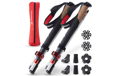 Atacama Teleskop Wanderstöcke, Flip Lock 110-135 cm